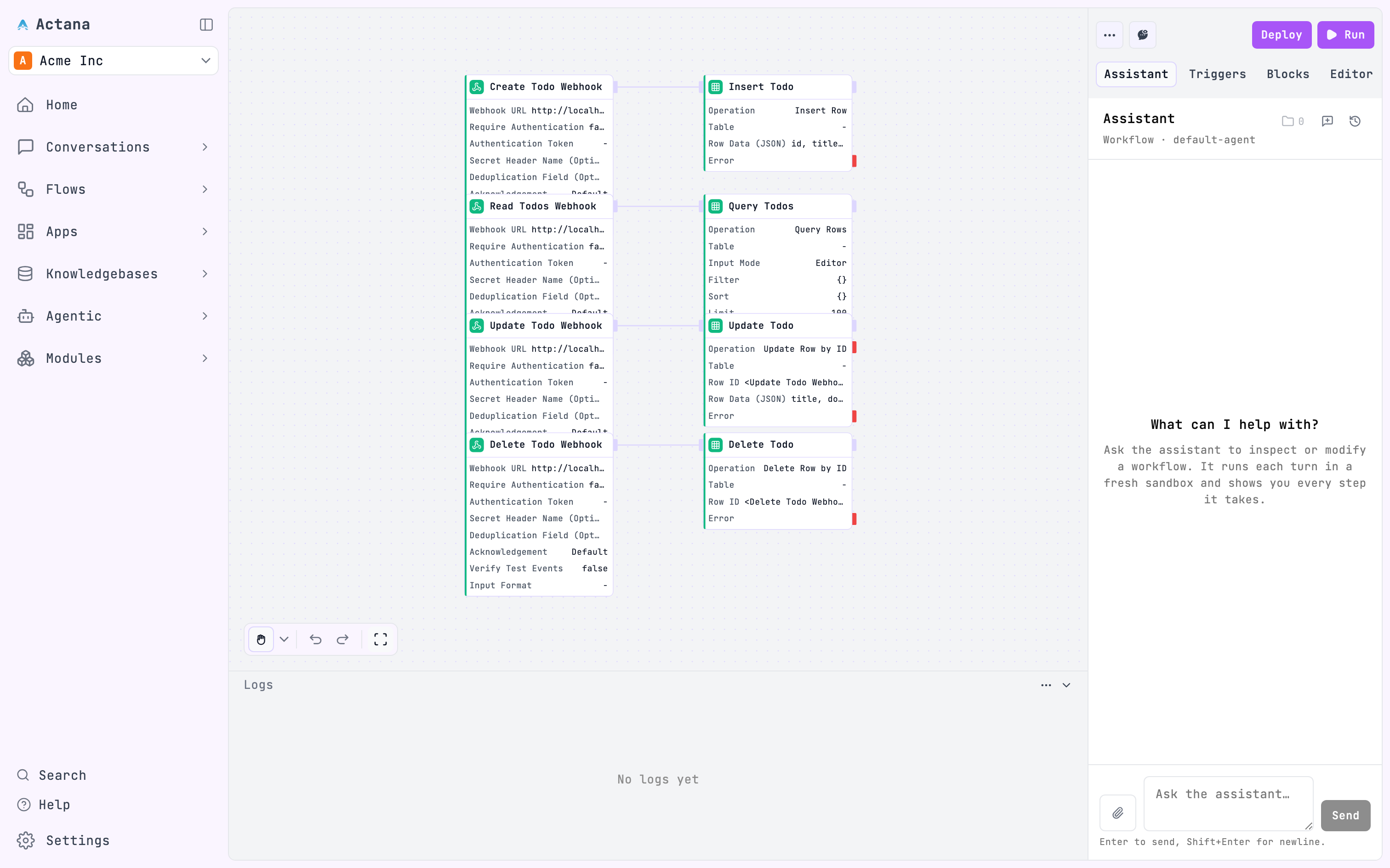 Saving and managing workflows you can run again and again